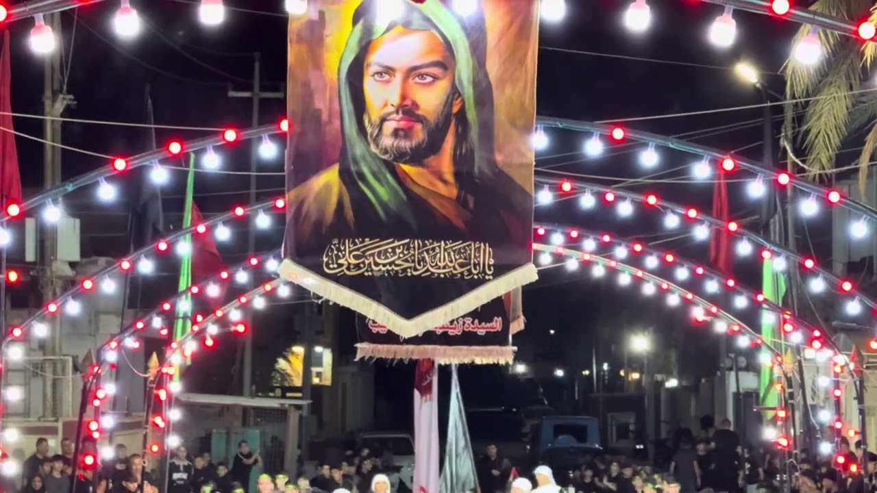 التغطية المرئيةلعزاء الليلة العليله- محرم الحرام ١٤٤٧ هجريموكب أنصار الزهراء ع الرادود ملا علاء نزر