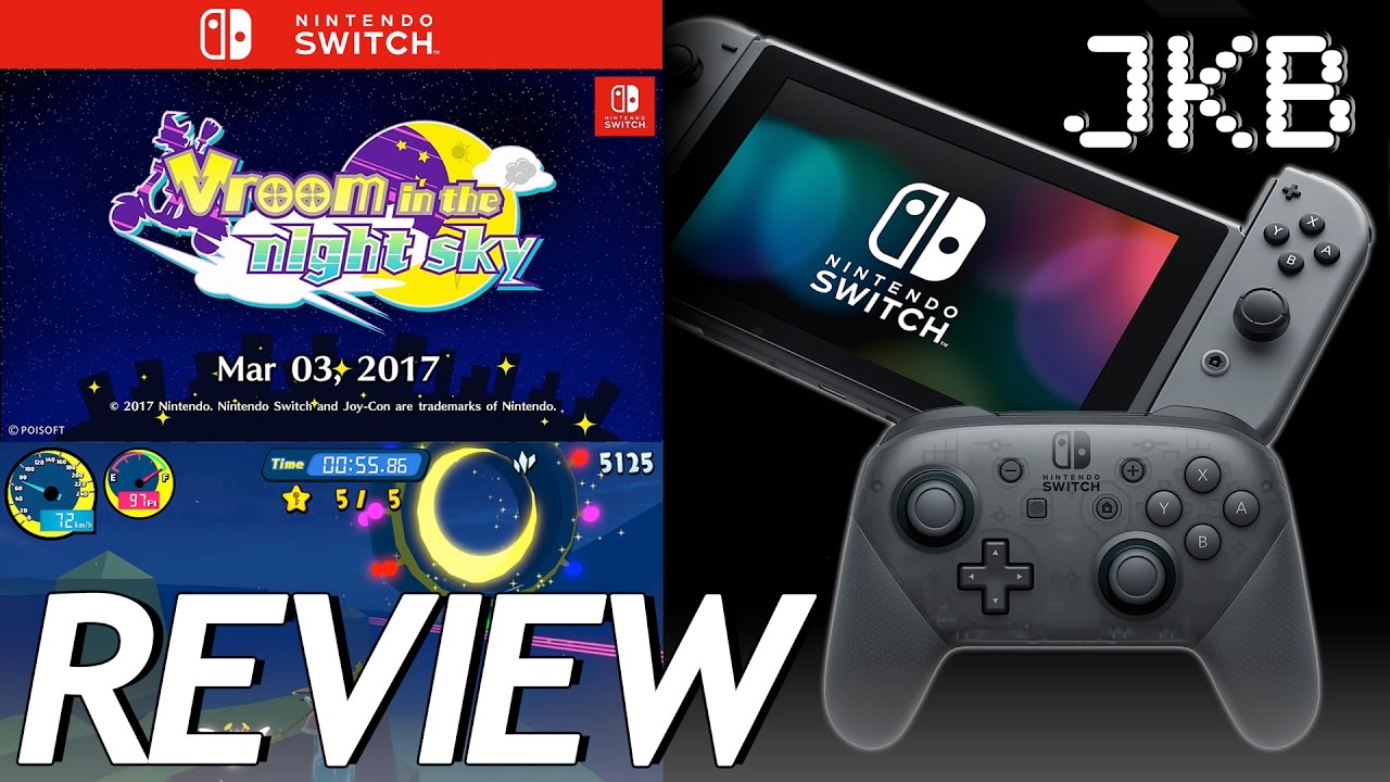 Vroom In The Night Sky Review (The Worst Switch Game Yet!) | JKB