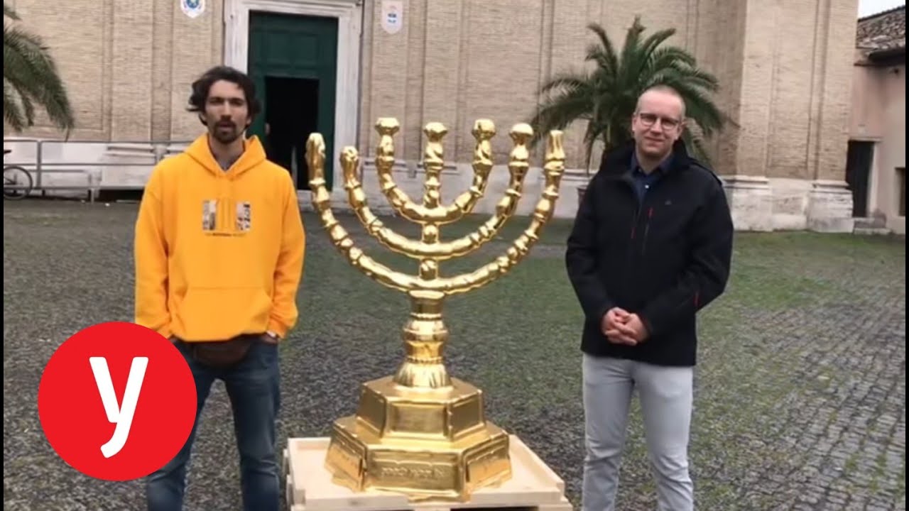 מגרמניה באהבה: שחזור מנורת המקדש בשער טיטוס
