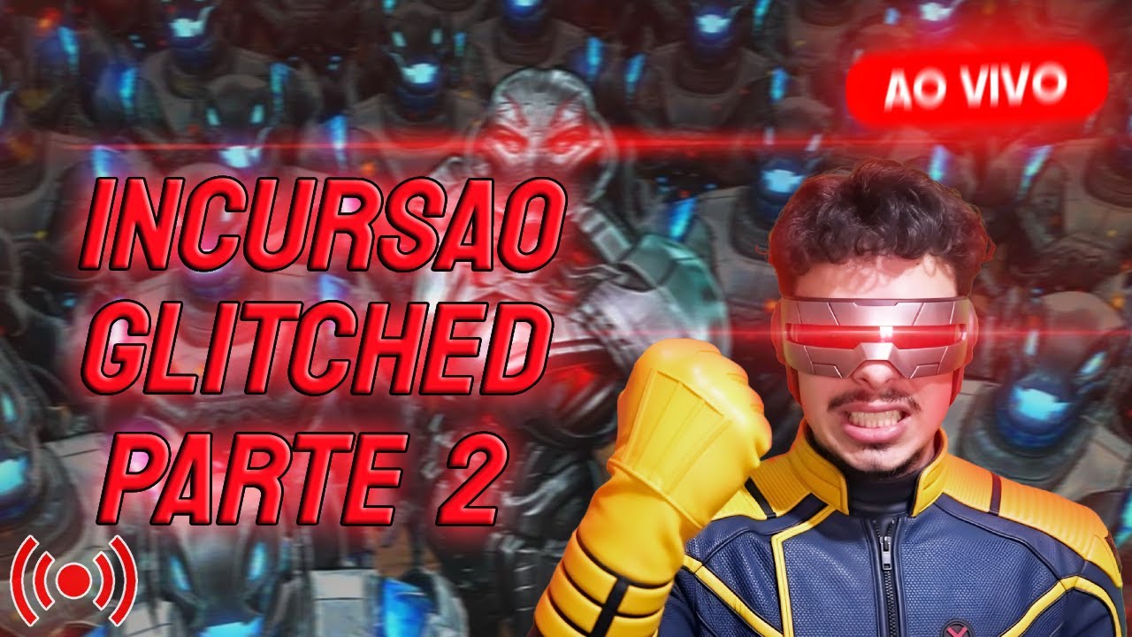 EM BUSCA DO STAR LORD REFORJADO - INCURSÃO GLITCH PARTE 2 (LIVE) - MARVEL Contest of Champions