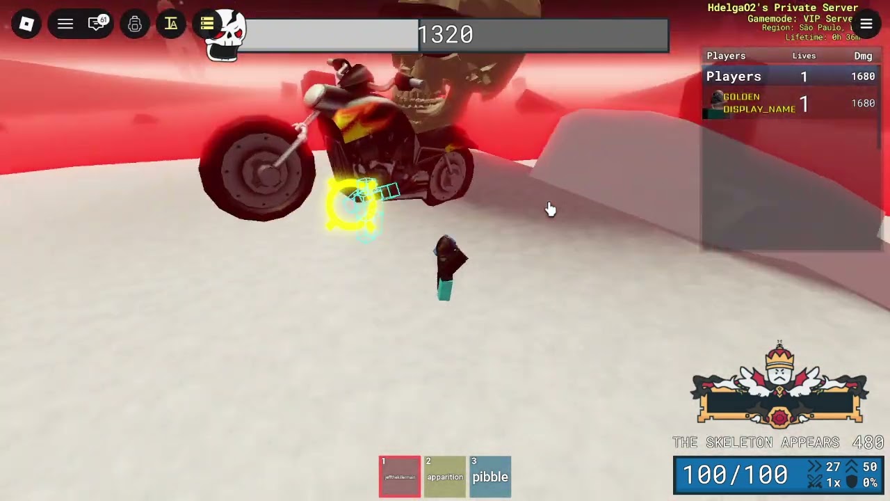 The Skeleton Perfect Run solo - Item Asylum