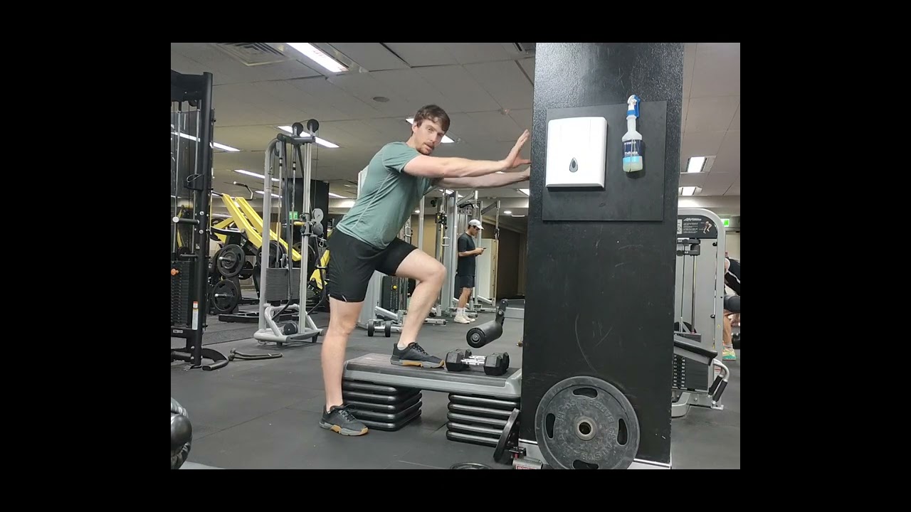 Step Up w/ Forward Lean