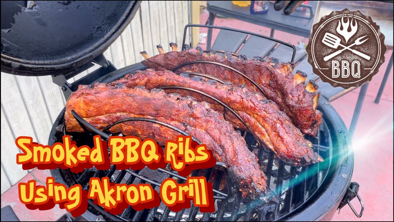 How To Make Perfect Smoked BBQ Ribs Using Akorn Grill Smoker
