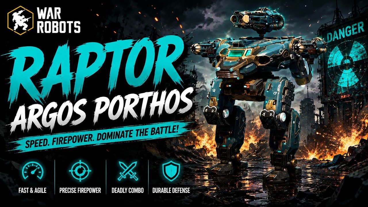 War Robots - RAPTOR + ARGOS PORTHOS DESTROYS Everything!