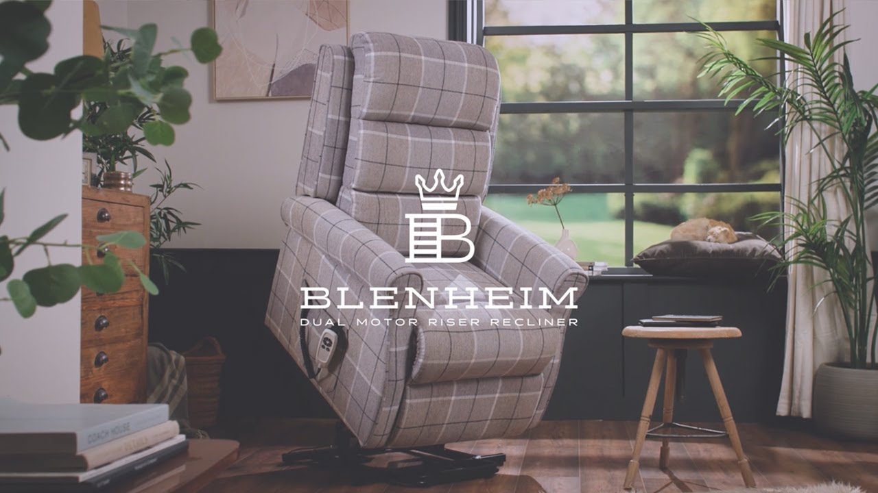 See The Blenheim Dual Motor Riser Recliner In Action!