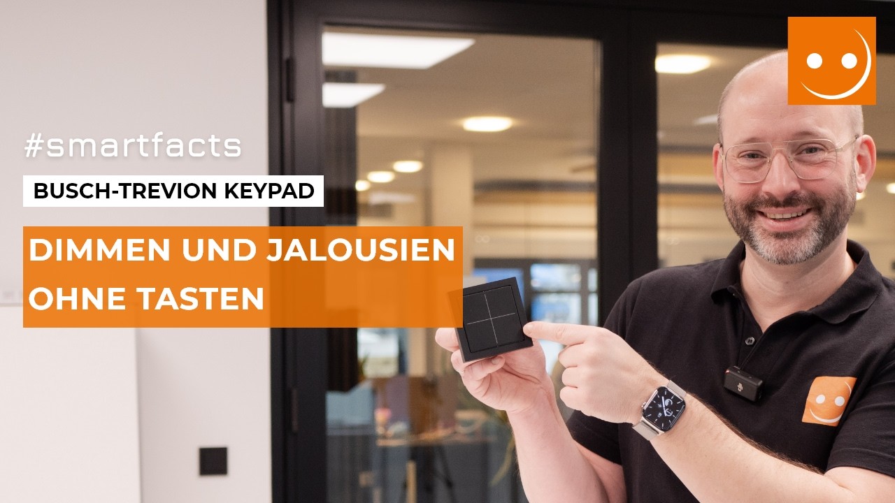 Busch-Trevion Keypad: Die neue Art, KNX zu bedienen &mdash; Produktvorstellung & ETS