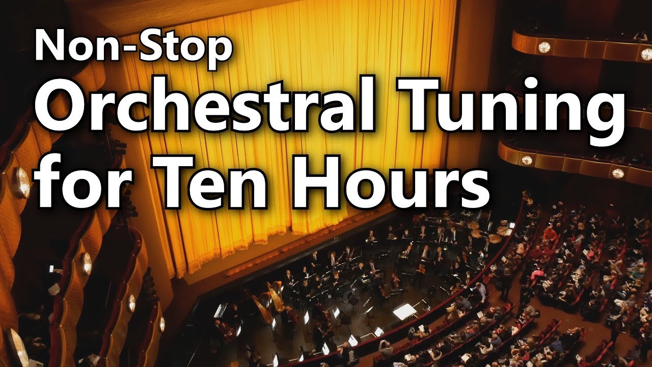 Relax To The A-440 Hz Symphony Orchestra Tuning for 10 Hours
