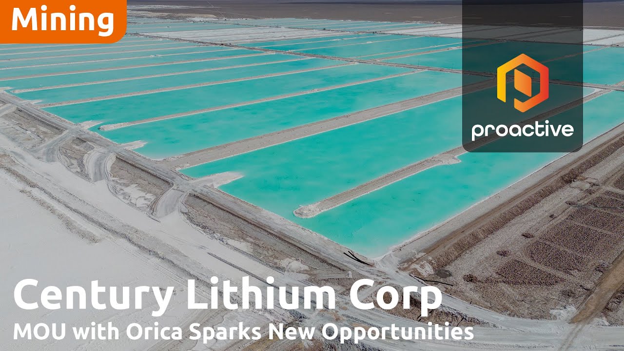 Century Lithium announces MOU with Orica for sodium hydroxide offtake agreement