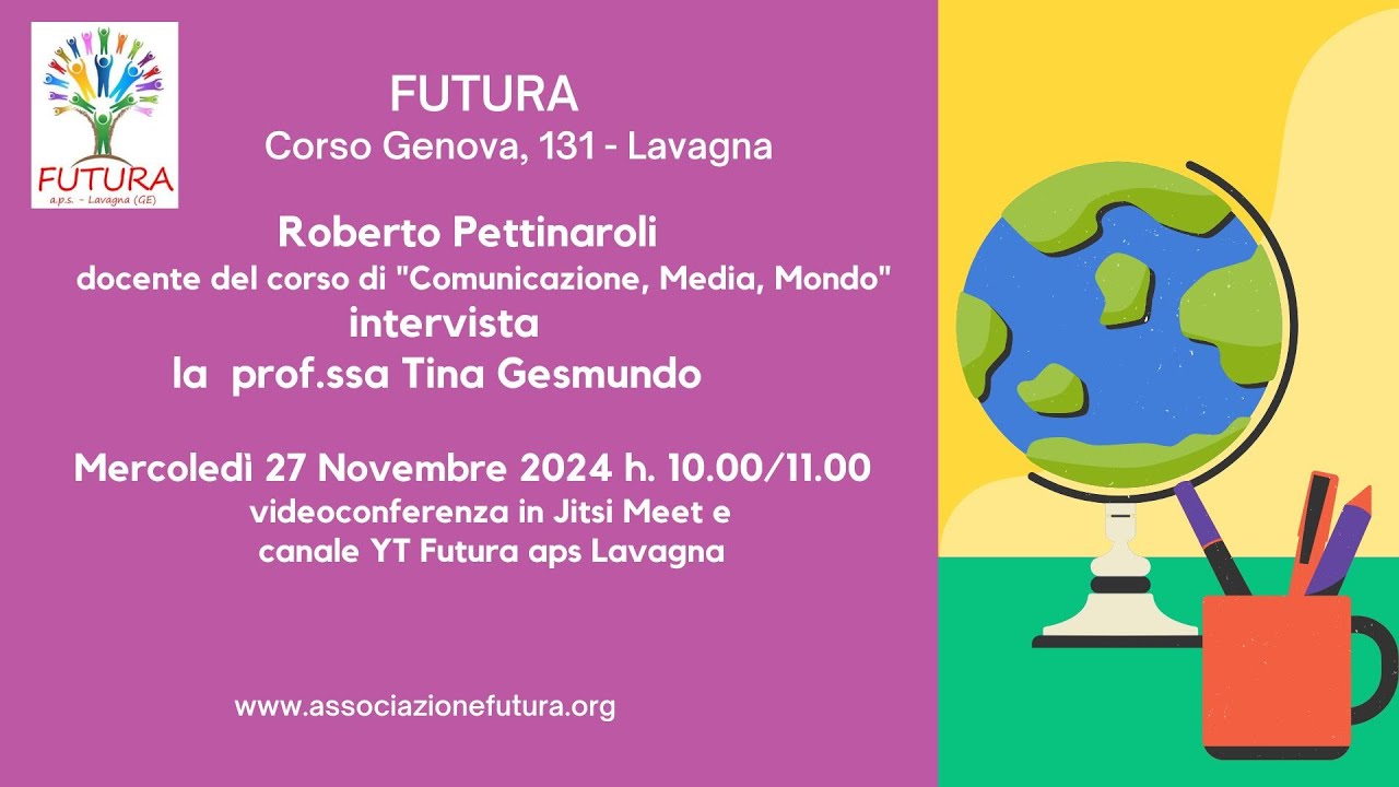 ROBERTO PETTINAROLI INCONTRA LA PROFESSORESSA TINA GESMUNDO, PRESIDE DEL LICEO G. SALVEMINI DI BARI