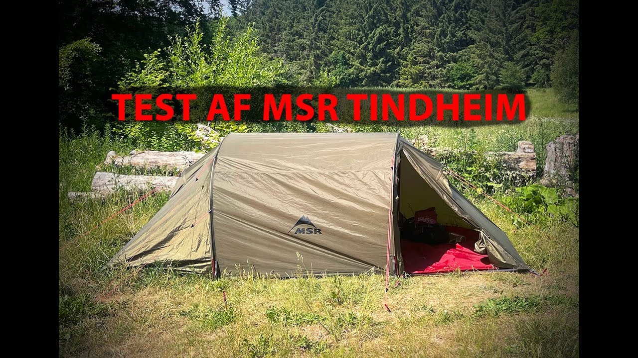 Test af MSR Tindheim 3 telt