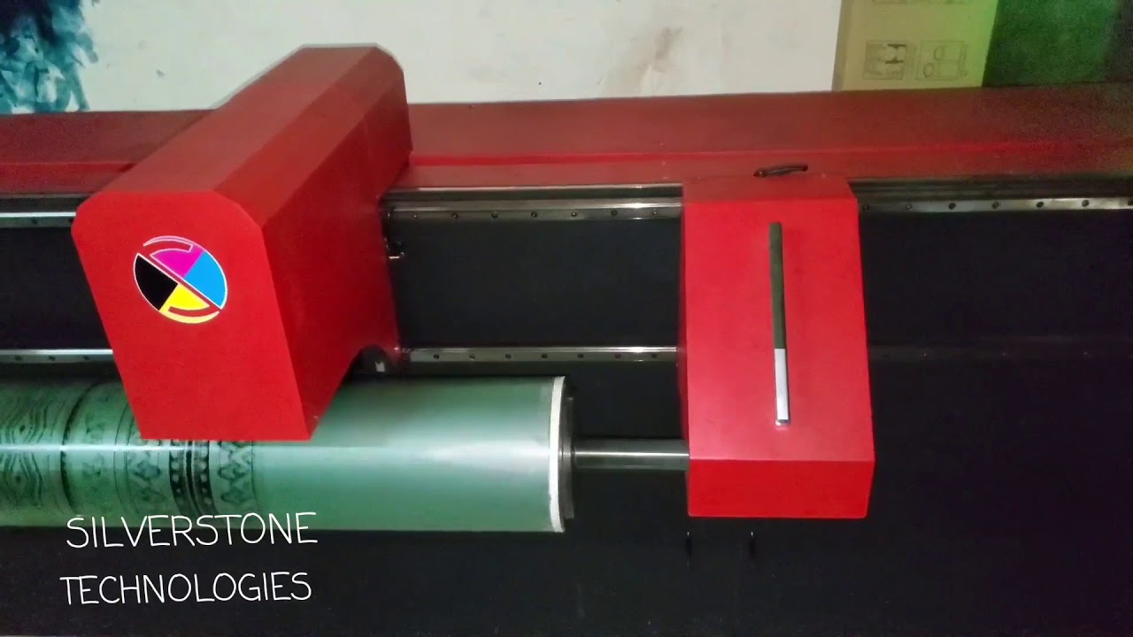 SS Avian - Rotary Computer-to-Screen Engraving Machine - Ricoh Industrial Head - By Silverstone Tech