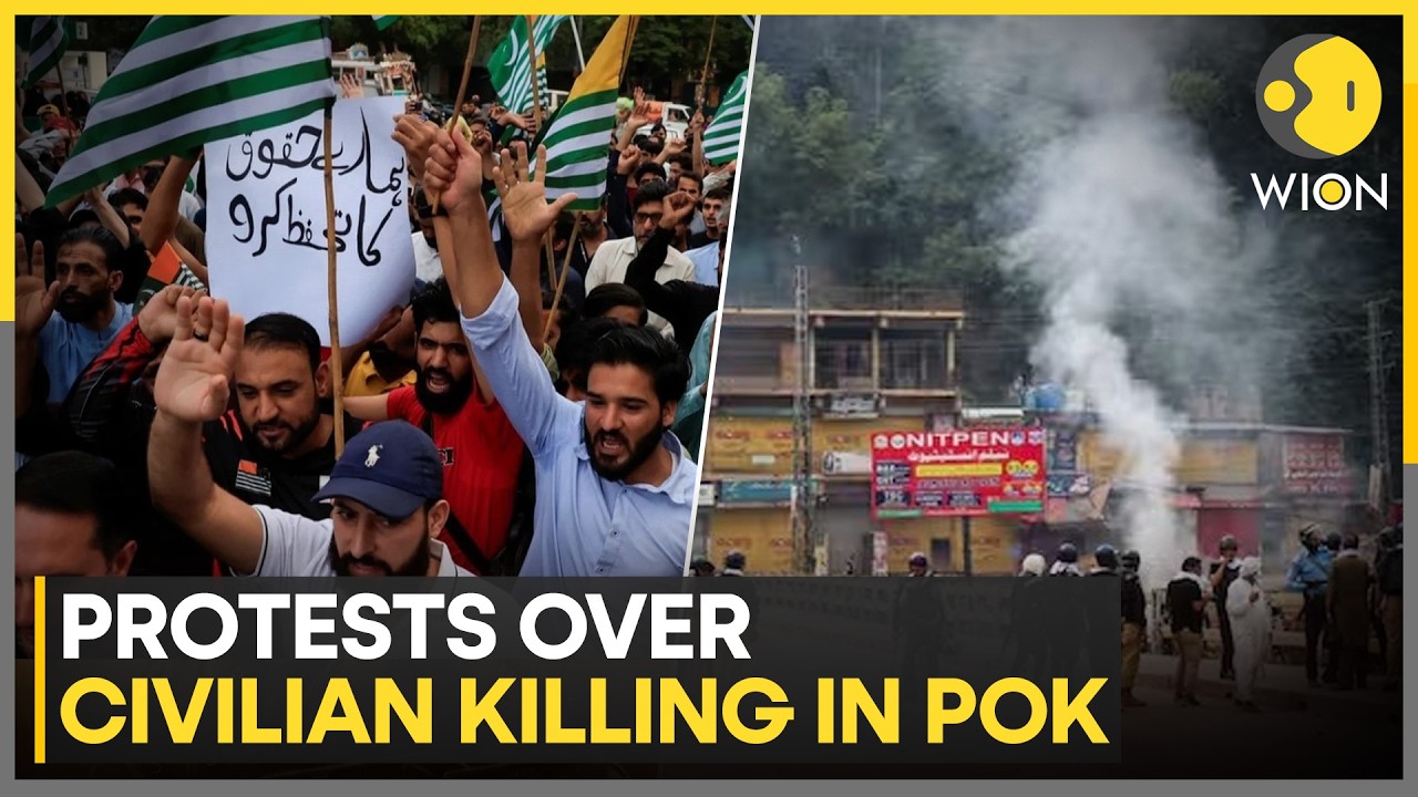 PoK Protest: Demonstrations Erupt Across Kashmir in Solidarity With PoK Deaths | WION