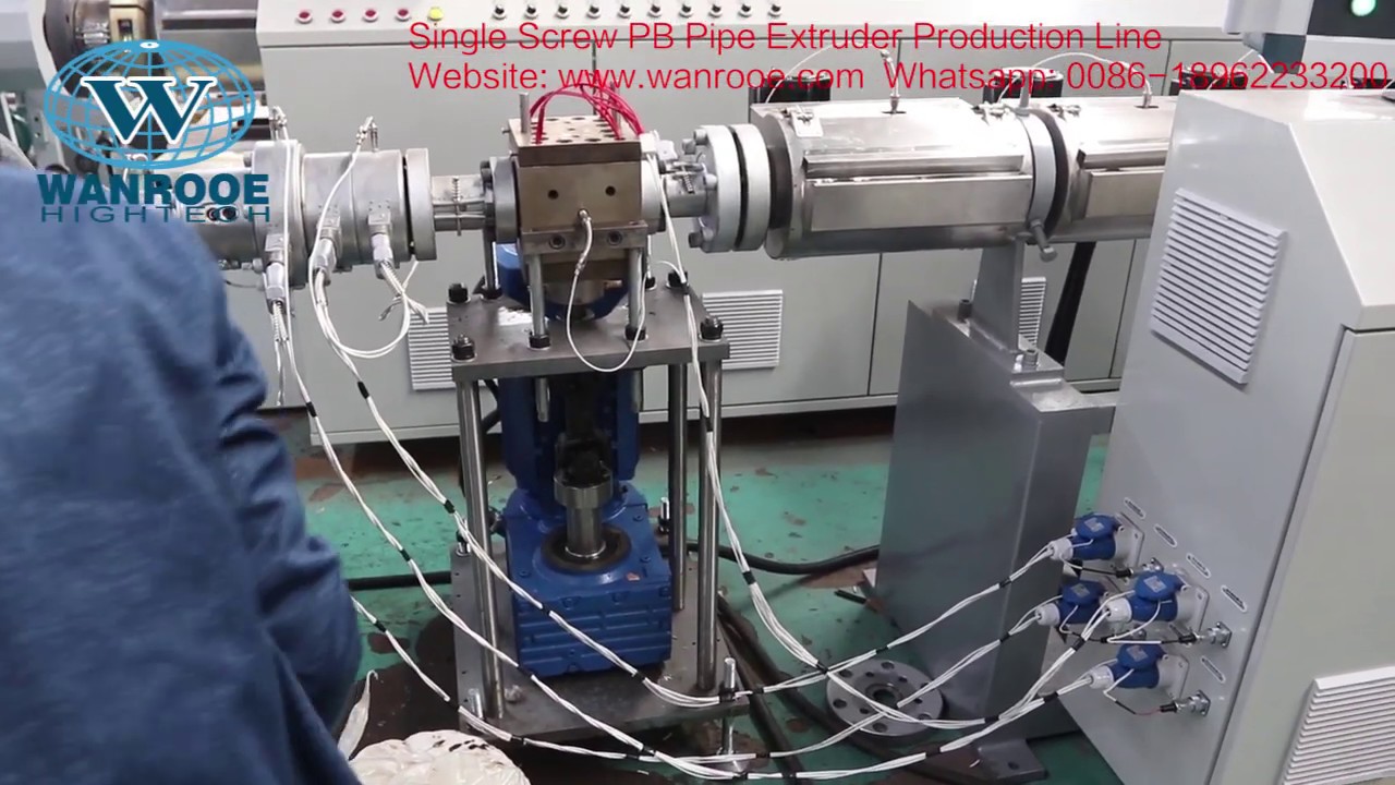 PB pipe extrusion line, Polybutene pipe making machine, Plastic Pipe Factory