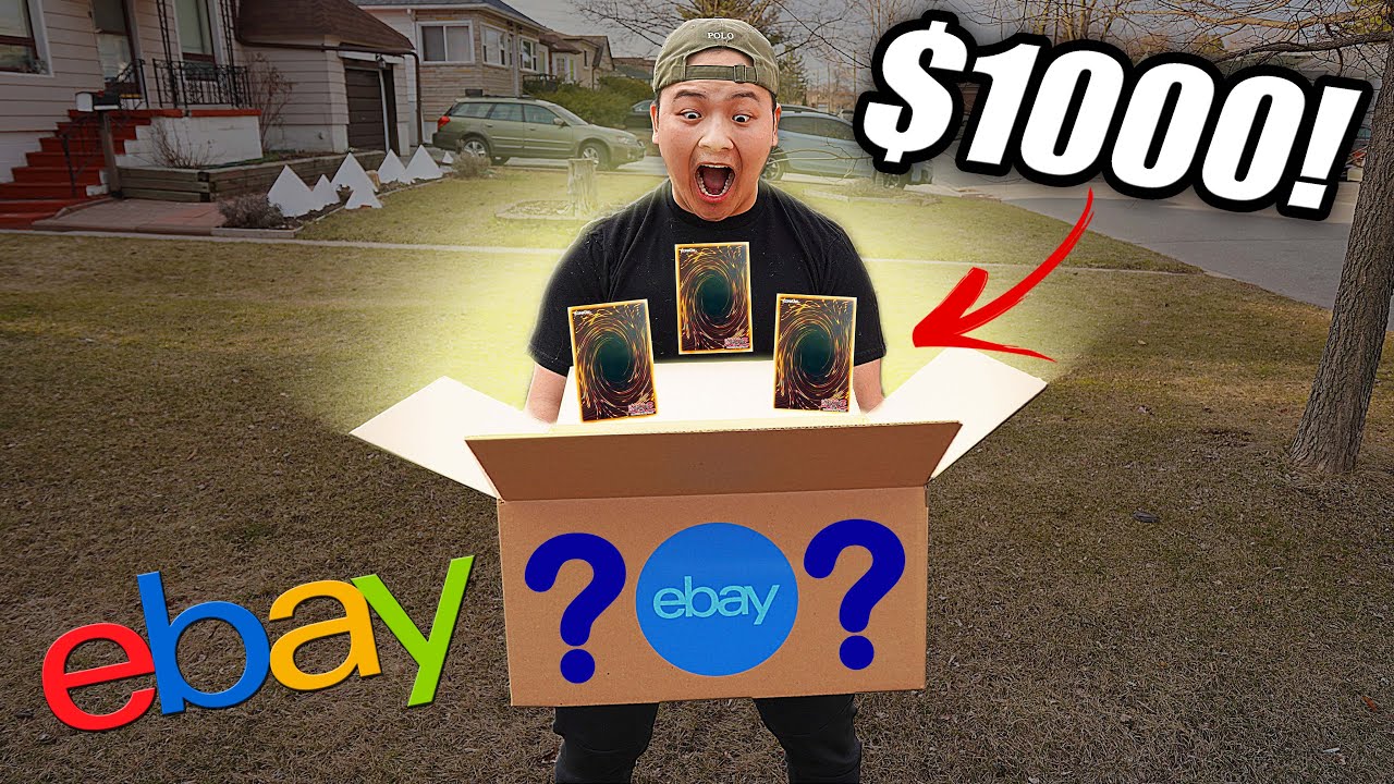 РАСПАКОВКА ЗАГАДОЧНОЙ КОРОБКИ YU-GI-OH! С EBAY ЗА 1000 ДОЛЛАРОВ! (БОЖЕ МОЙ, РЕДКИЙ ПРИЗРАК!?)