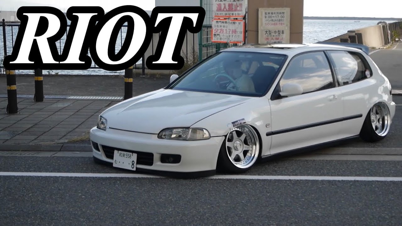 【RIOT 2021】搬出編 ヘラフラ VIP 鬼キャン 車高短 シビック ローレル セルシオ マークX シーマ スカイライン マジェスタ 直管 段切り シャコタン 深リム フェンダー エアサス