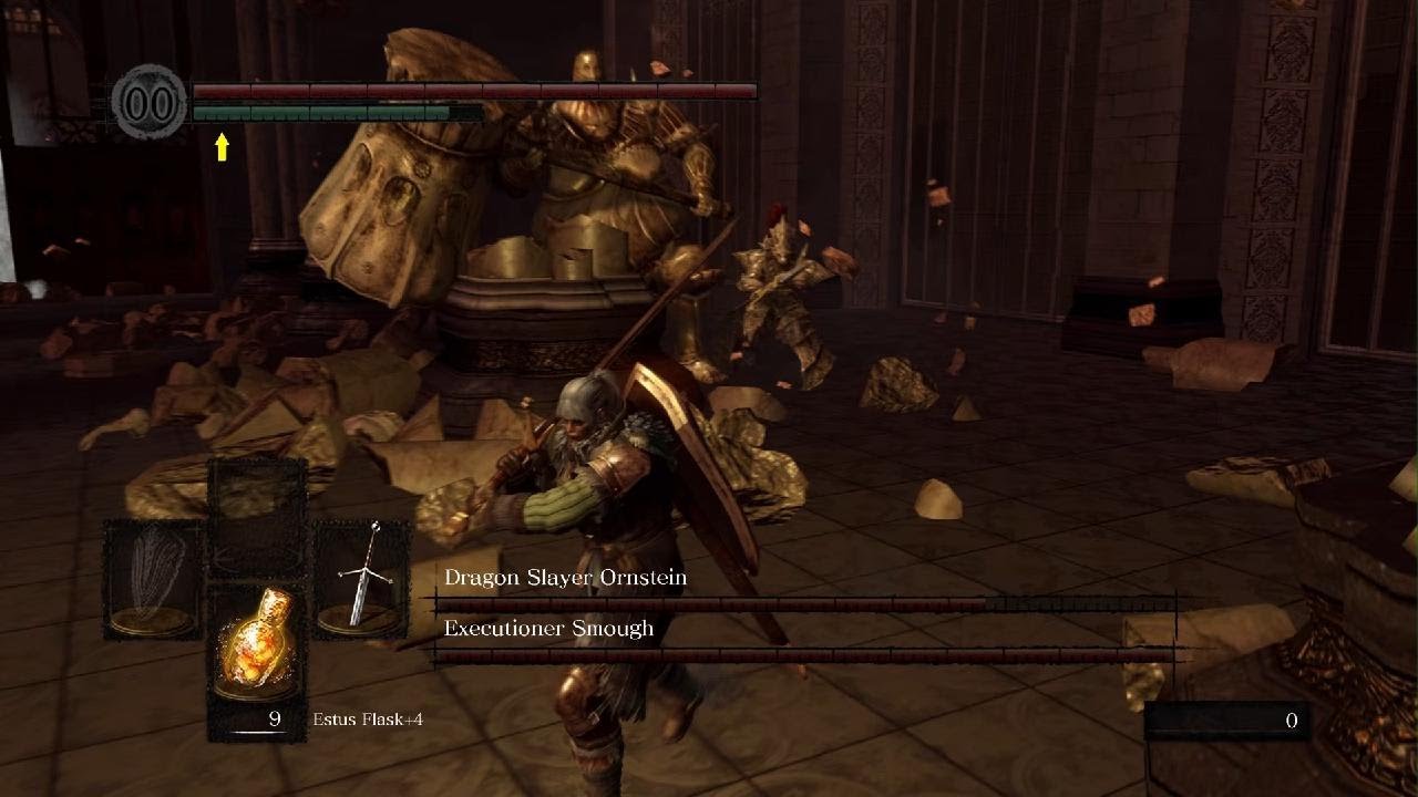 DARK SOULS: REMASTERED: Ornstein and Smough Boss Fight