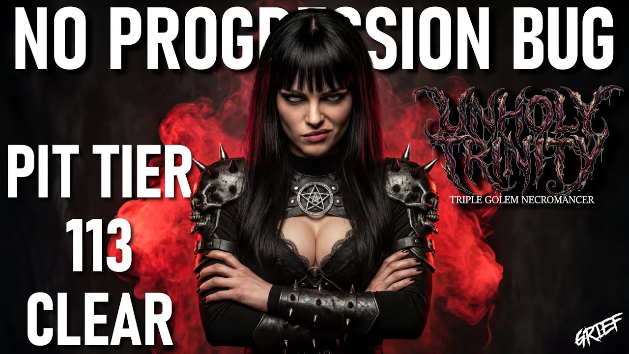 WILL THIS BE THE STRONGEST NECROMANCER BUILD IN SEASON 12? | S12 PTR Pit 113 | NO PROGESSION BUG