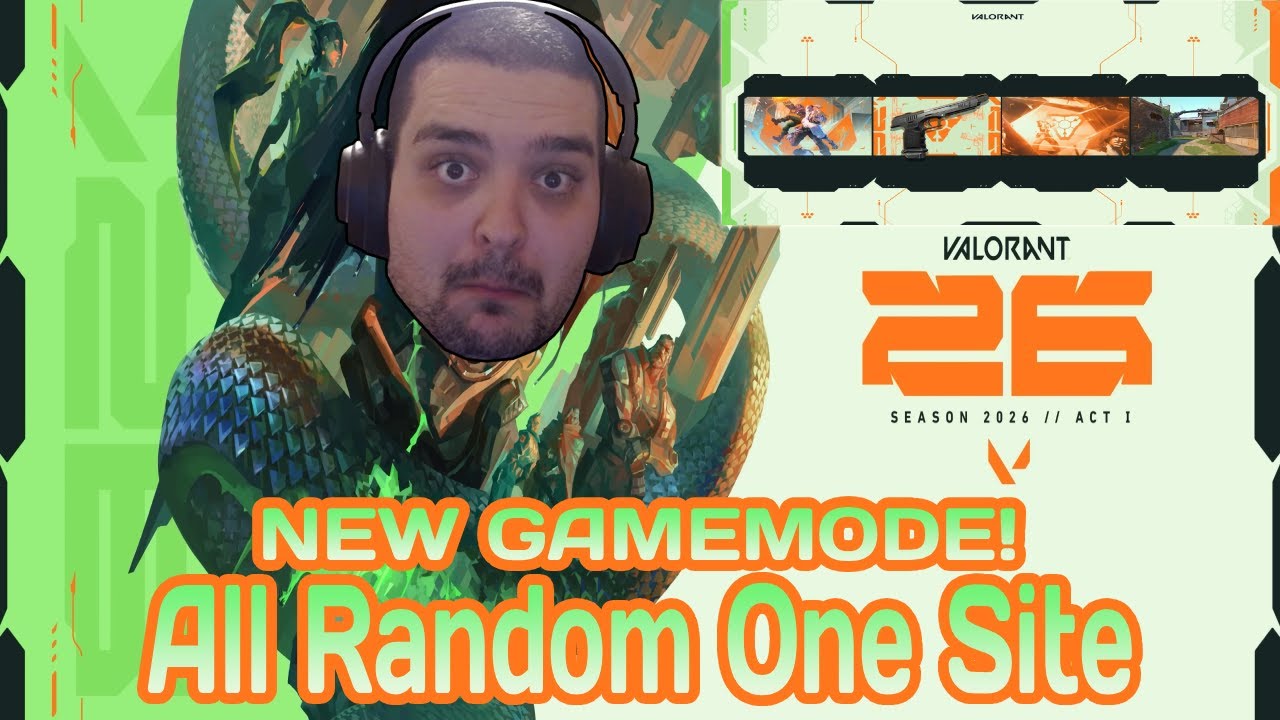 I Tested The New Gamemode In Valorant (All Random One Site)