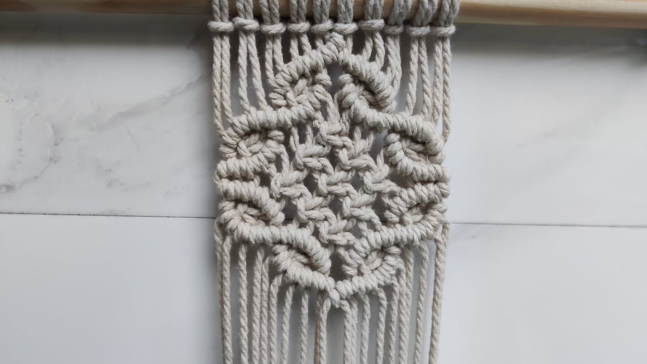 Macrame Design Tutorial | Macrame Design | DIY Macrame Design | Easy Macrame Design | DIY Macrame