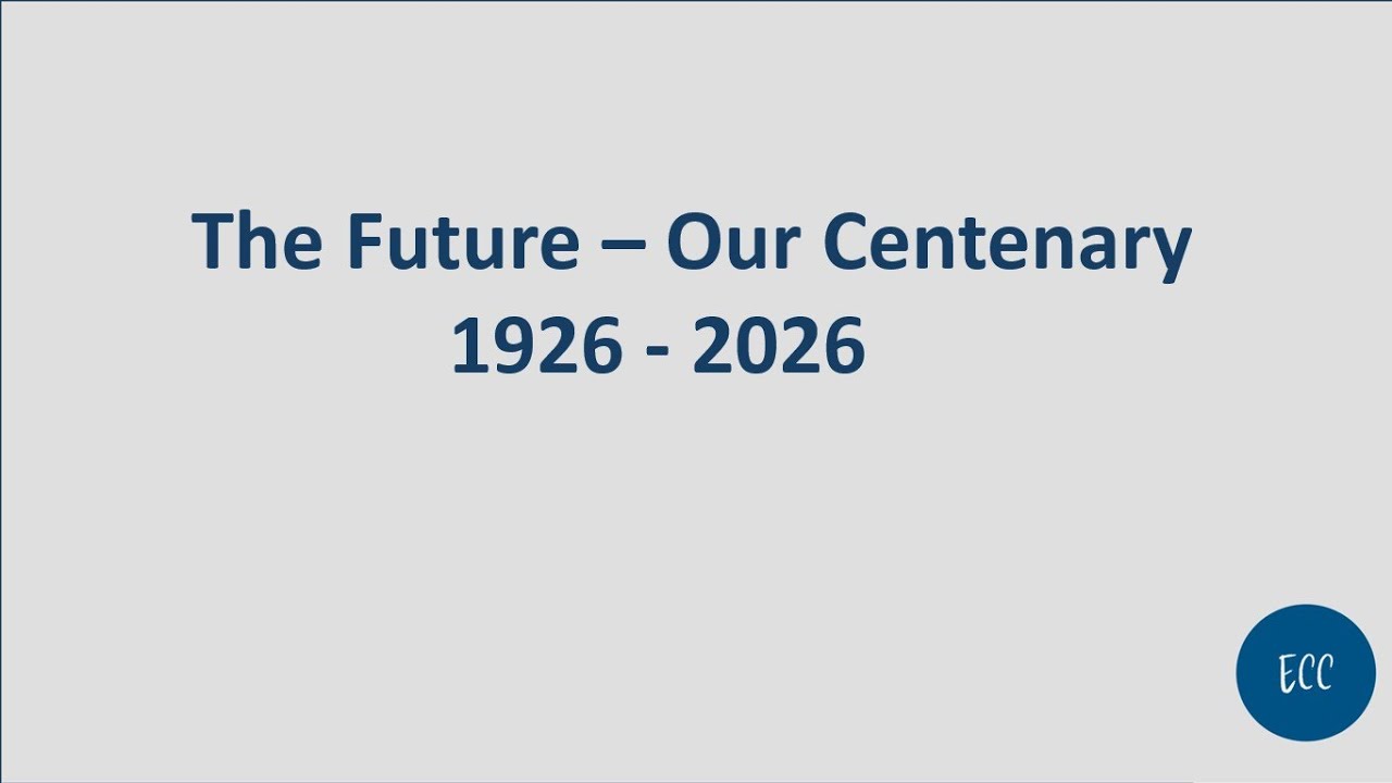 Sunday 28th December - Our Future - Our Centenary 1926 - 2026