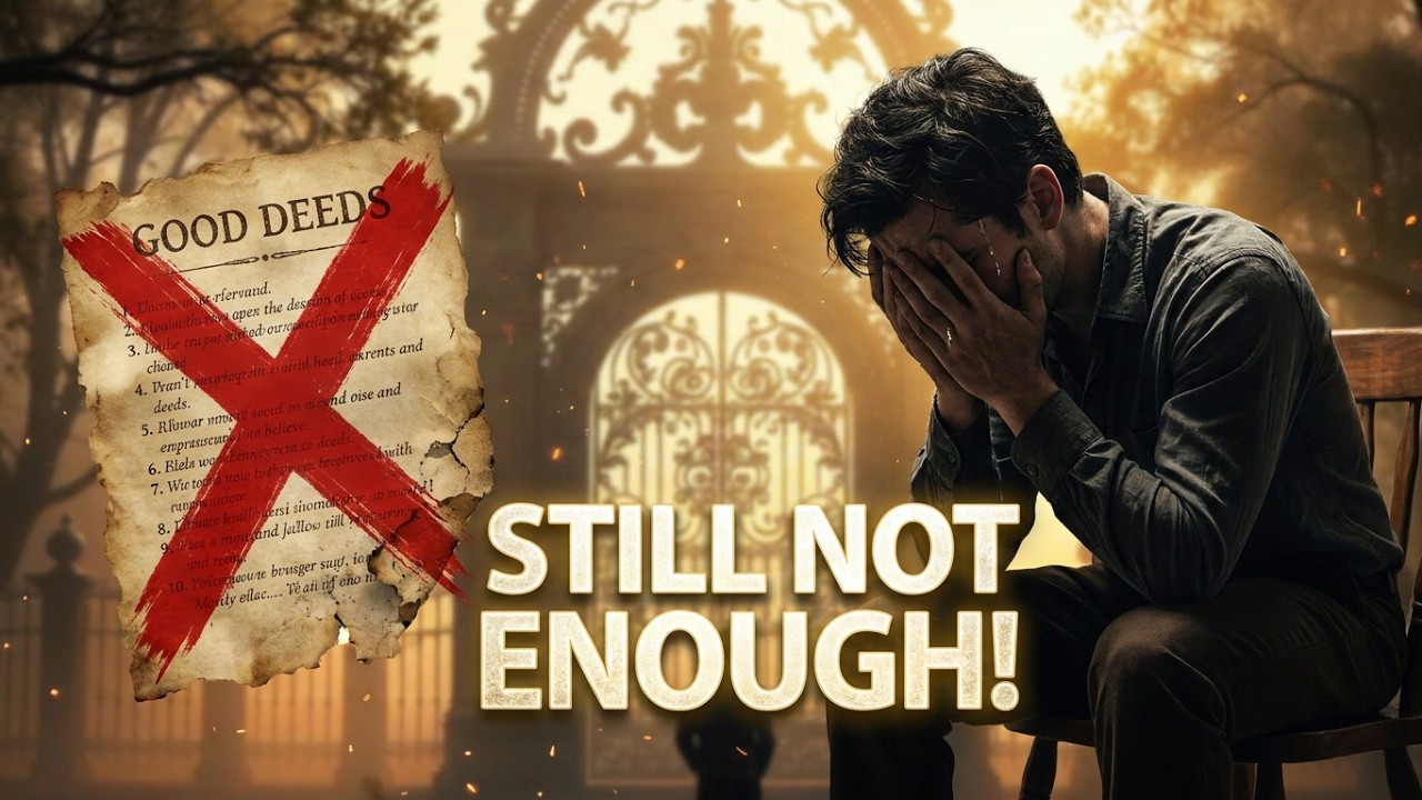 Your Good Deeds Won't Save You | Here's What Will