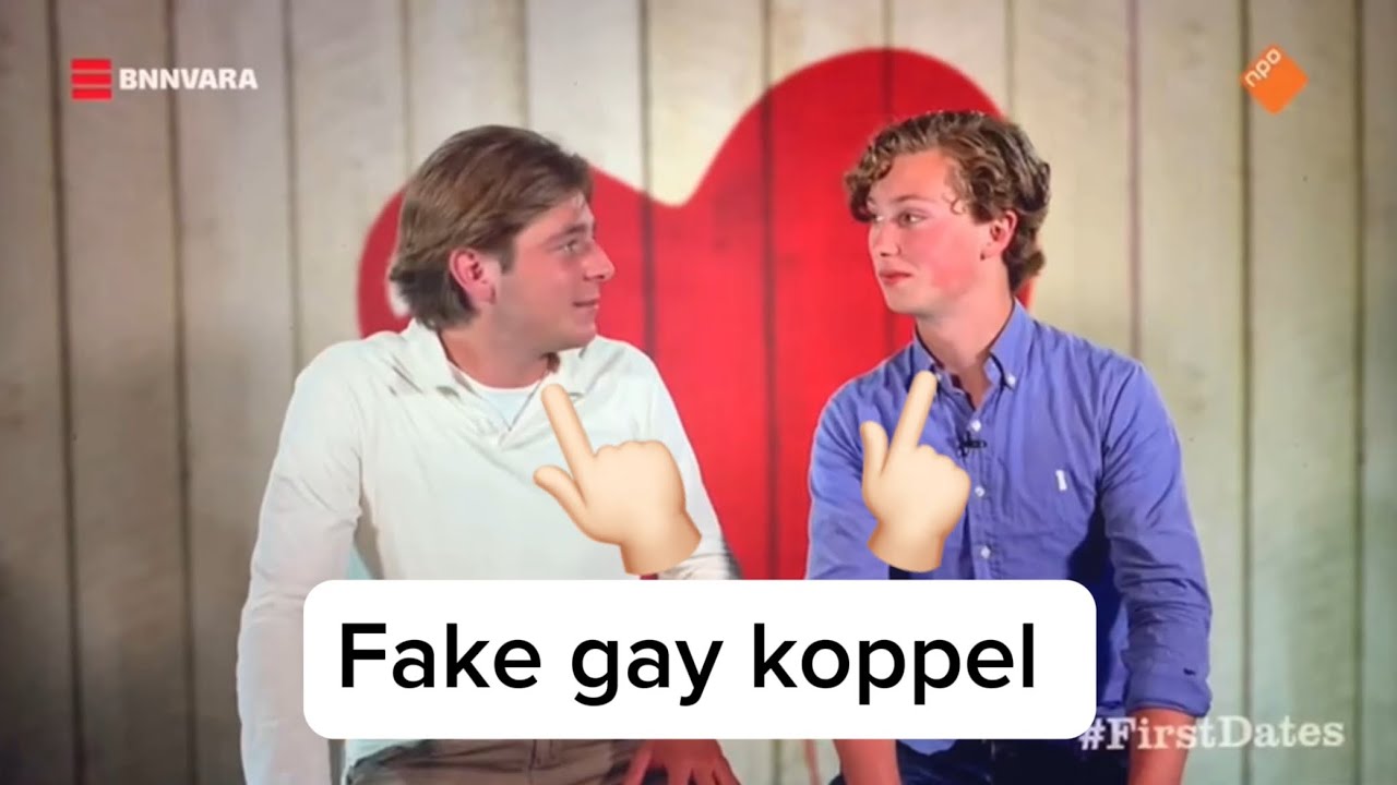 First Dates Uitzending gecanceld door Fake Gay Koppel 😂