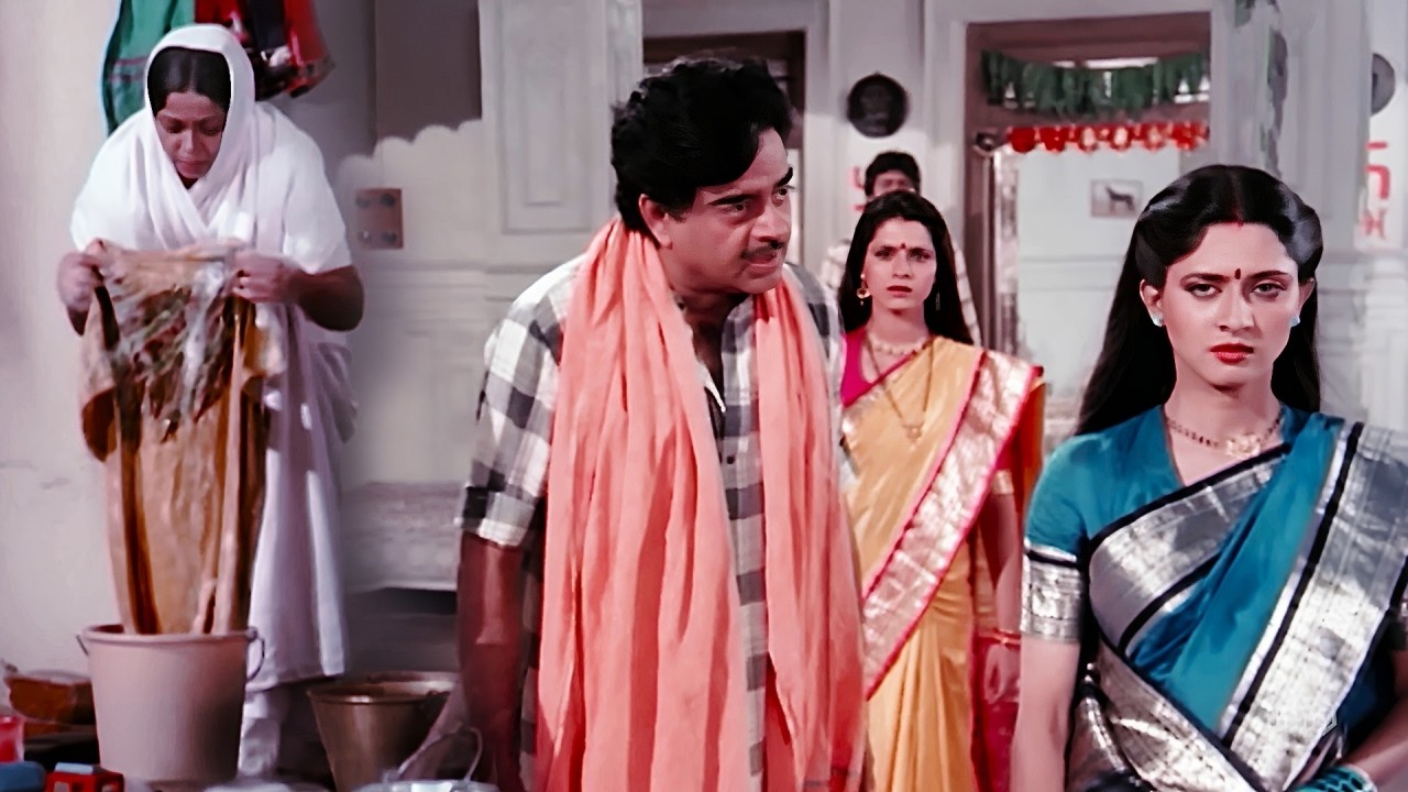 बहु अपने सांस से कपडे क्यों धुलवाया : दर्द भरा अंतिम सीन  | Shatrughan Sinha | Climax Hindi Movie