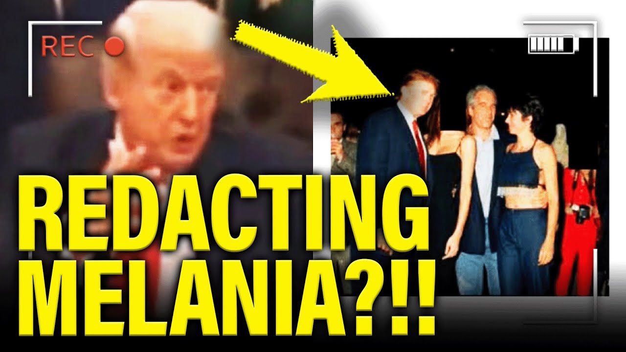 Trump LOSES IT and REDACTS MELANIA from Files?!!!