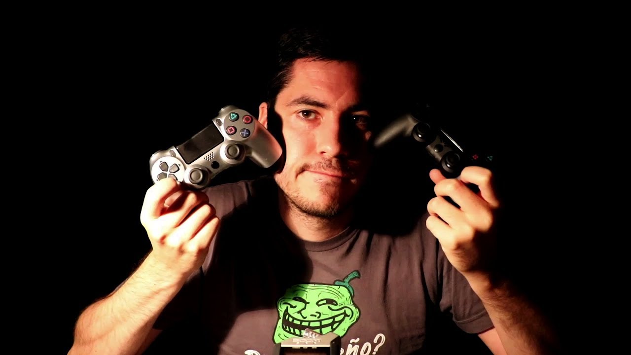 Le bruit relaxant des fausses manettes PS4 ASMR