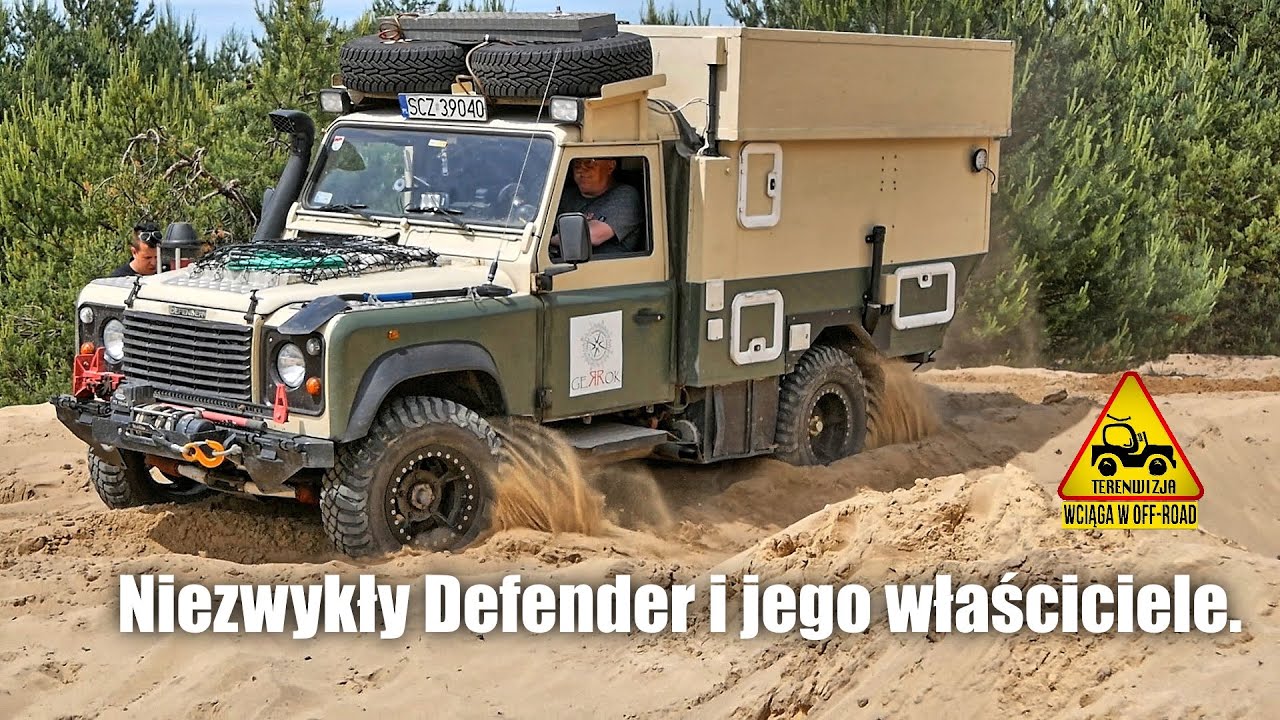 Niezwykły Defender i jego właściciele.