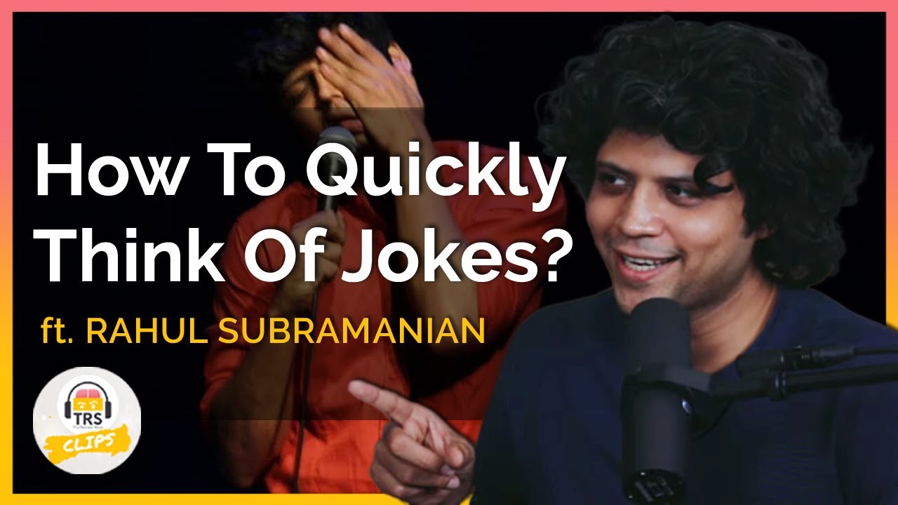 How To QUICKLY Think Of Jokes - Rahul Subramanian on Crowd Work | TheRanveerShow Clips