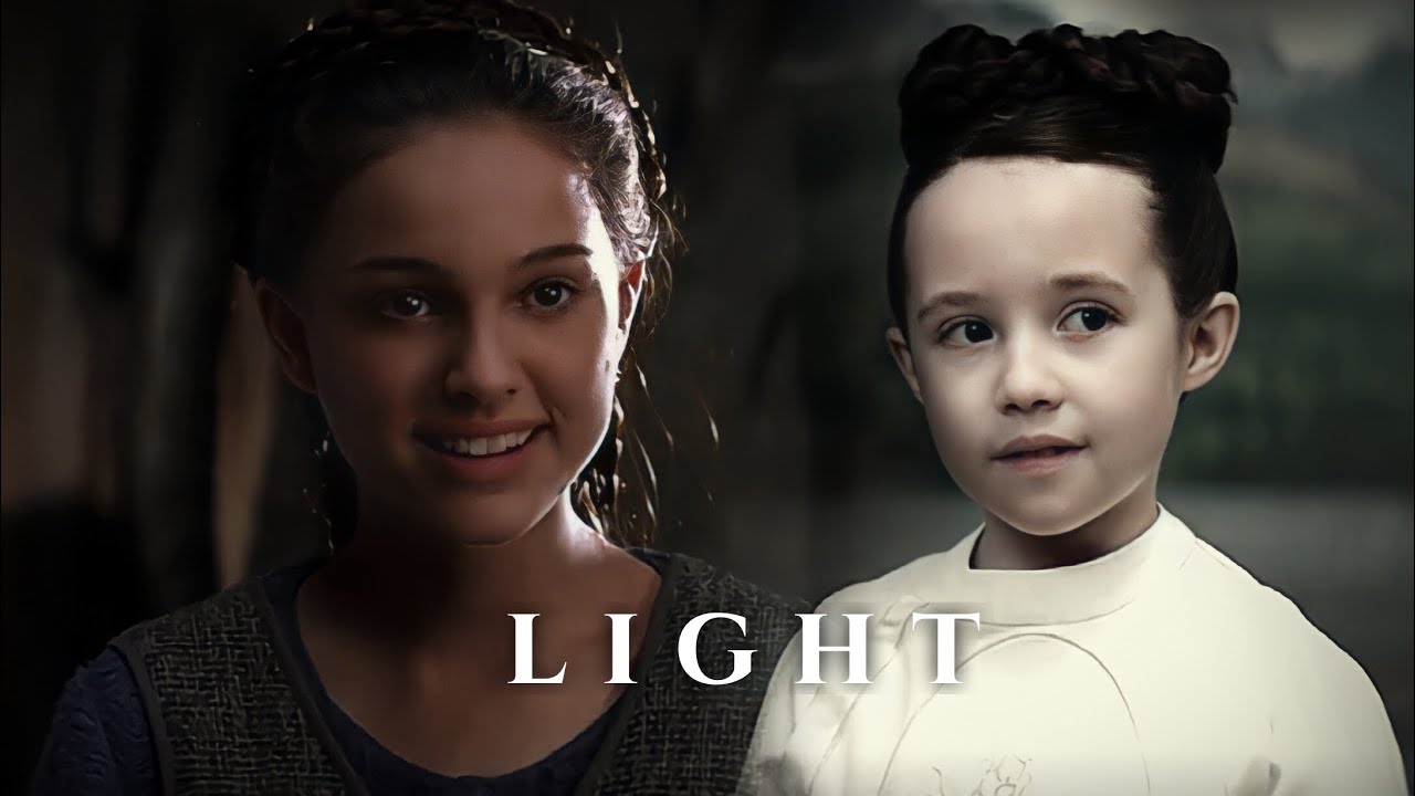 » leia & padmé | light