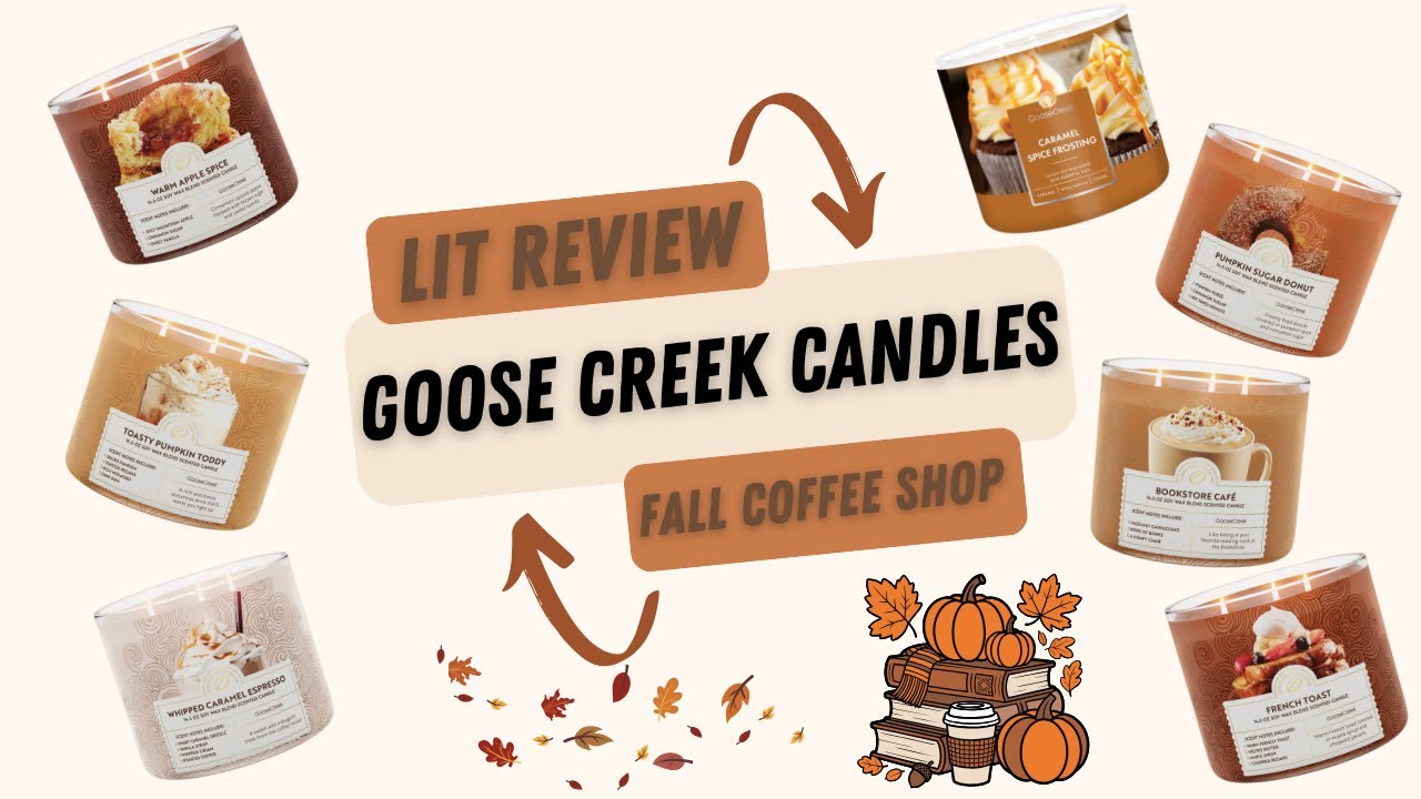 📦🔥 Unboxing & Lit Review | Goose Creek ~ Fall Coffee Shop Candle Collection | TWO New Fragrances!