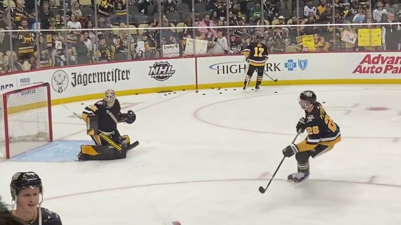 Tristan Jarry & Casey DeSmith Warm-Ups