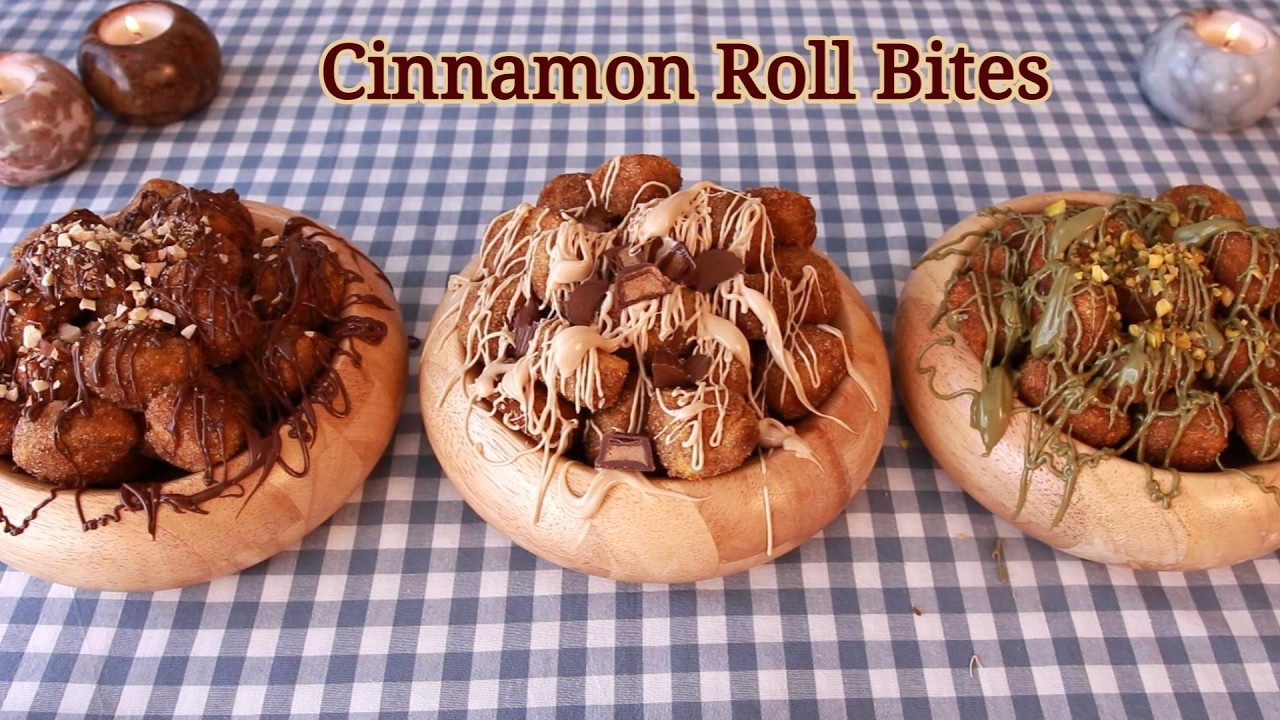 Cinnamon Roll Bites ♡ Bake With Me