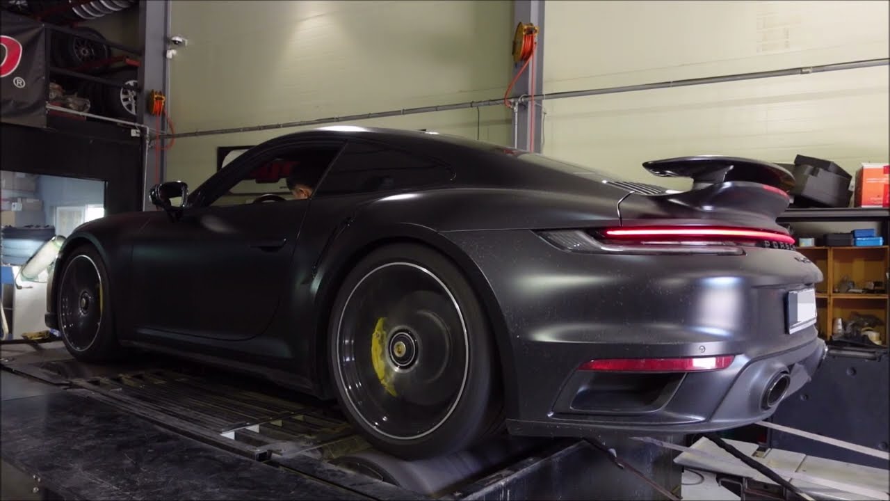 2021 Porsche 911 992 Turbo S Mar's ECU+TCU Tune Dyno Test 674WHP, 89Tq! 84~91WHP, 12~15Tq Up!