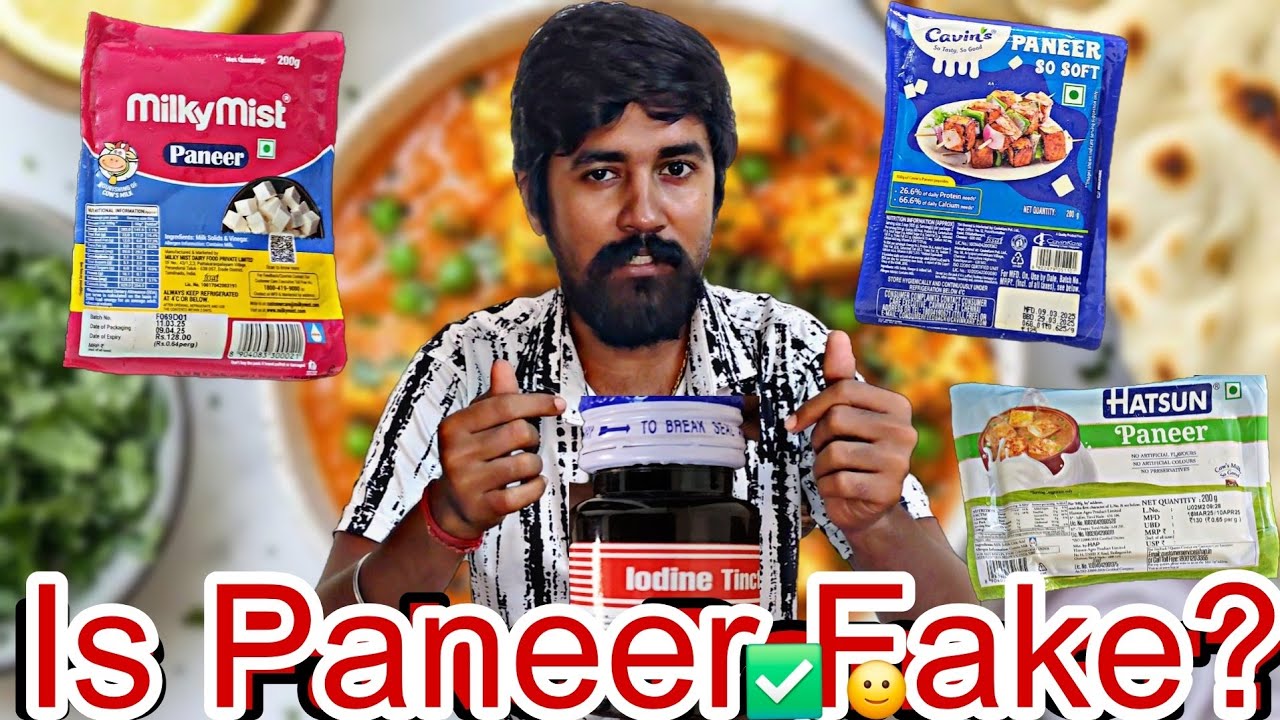 Cavin's vs Milky Mist vs Hatsun paneer Adulteration Test in tamil | Is Panner Fake? | Life with Jana