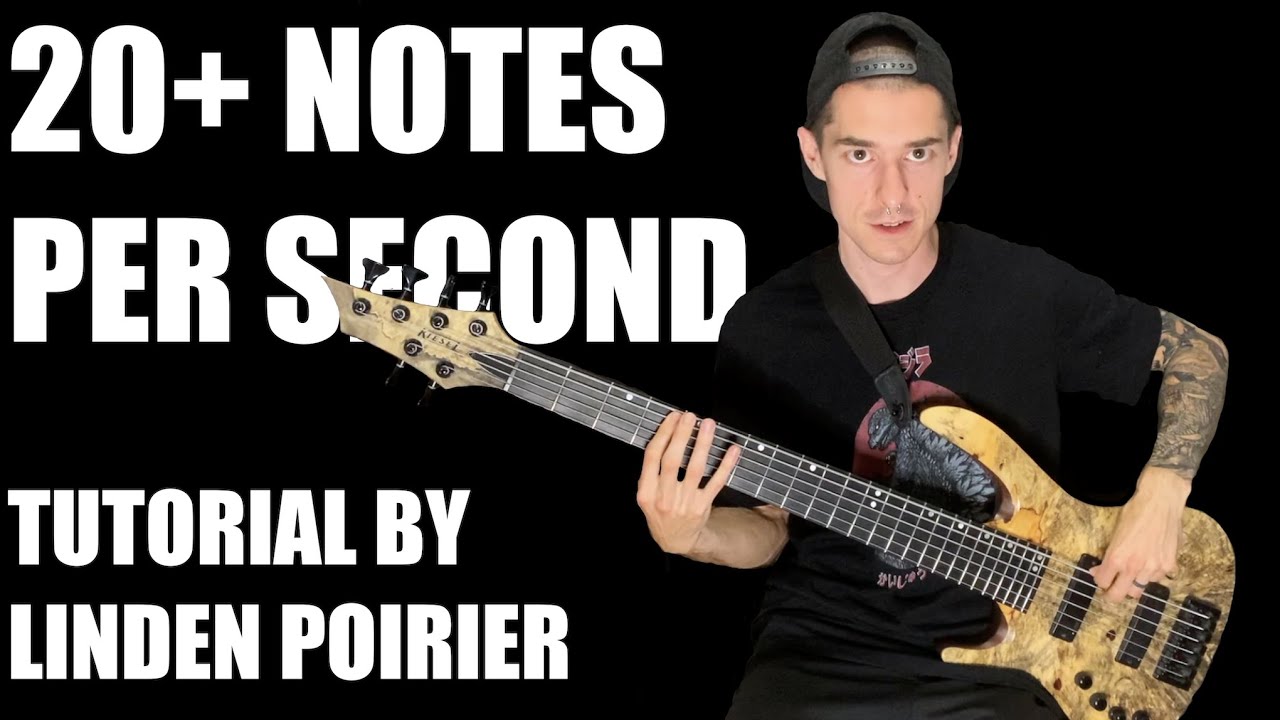 Two-Fingered Tremolo Technique EXPLAINED [BASS TUTORIAL]