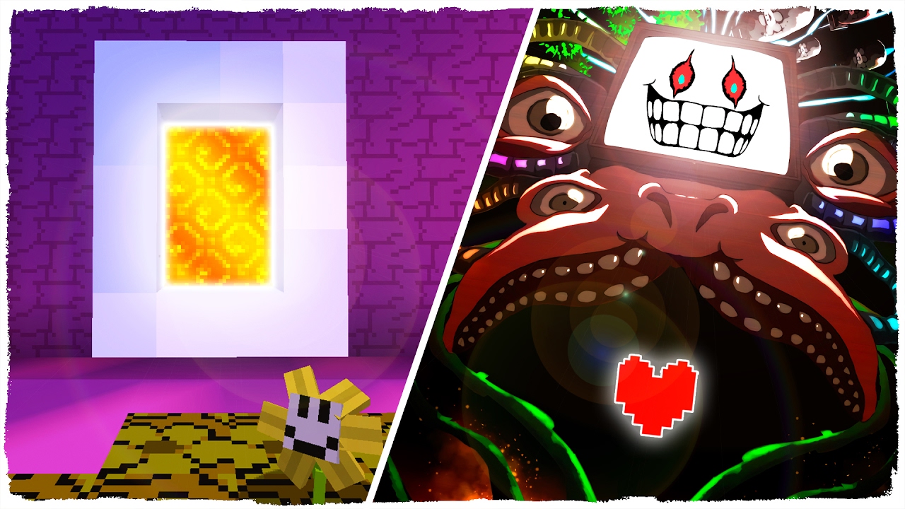 🤘 ABRIMOS EL PORTAL DE LA DIMENSIÓN DE UNDERTALE | MINECRAFT | TINENQA