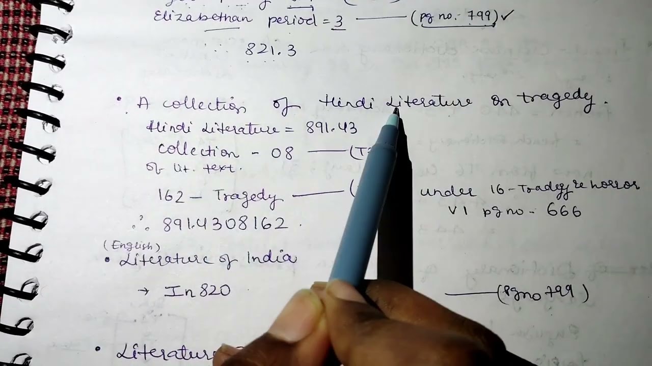 6. Use of Table 3 in DDC | Library Classification Practical | Library and information science