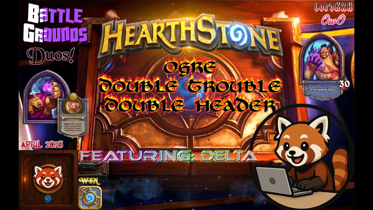 Double Trouble Double Header! OGRE WIN Battlegrounds with DELTA