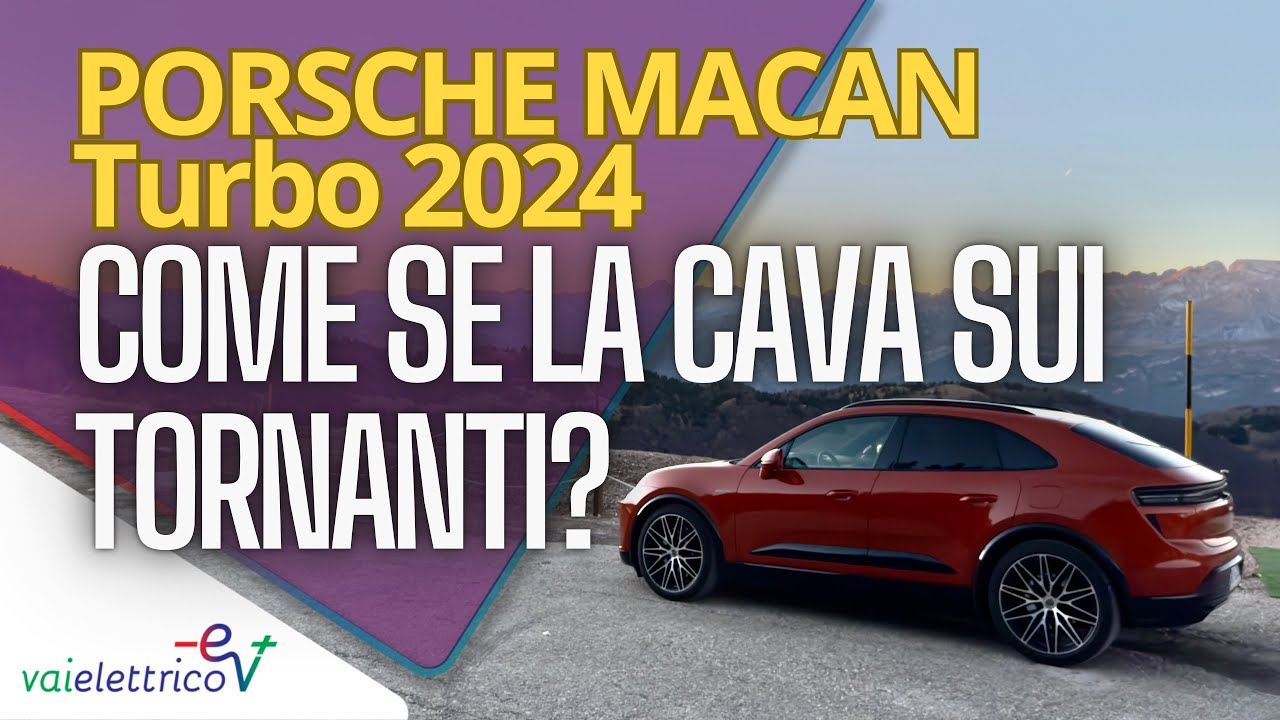 Porsche MACAN / e… SE SPINGO UN PO’, in MONTAGNA, con il FREDDO, CI ARRIVO IN CIMA?