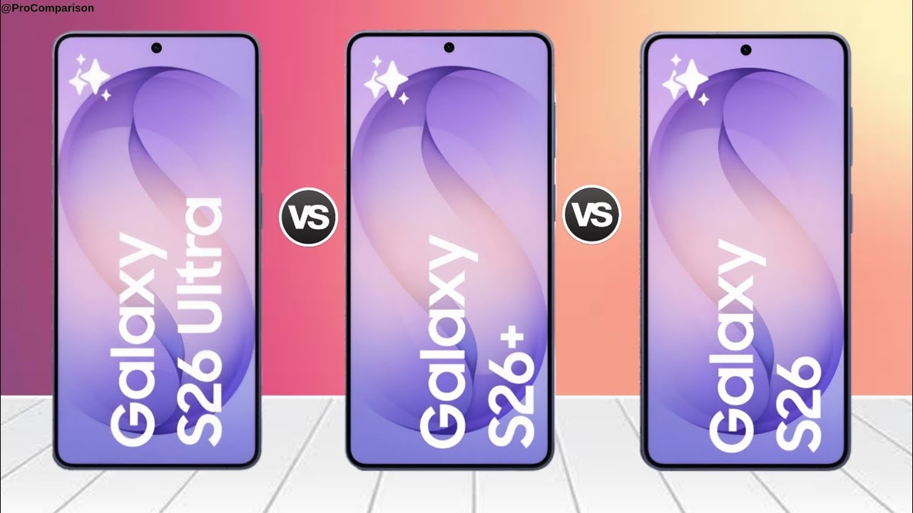 Samsung Galaxy S26 Ultra 5G vs Samsung Galaxy S26 Plus 5G vs Samsung Galaxy S26 5G|| Full Comparison