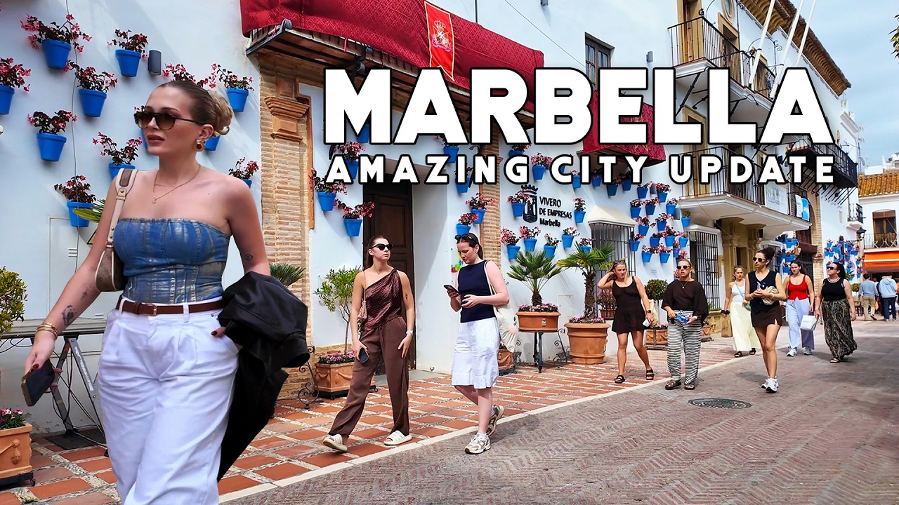 Marbella Spain Amazing City March 2026 Update Costa del Sol Walk | M&aacute;laga 🇪🇸 [4K]