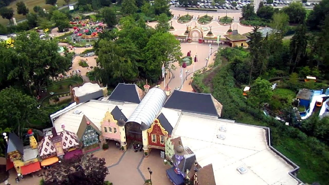 Free Fall Tower on-ride HD POV Holiday Park