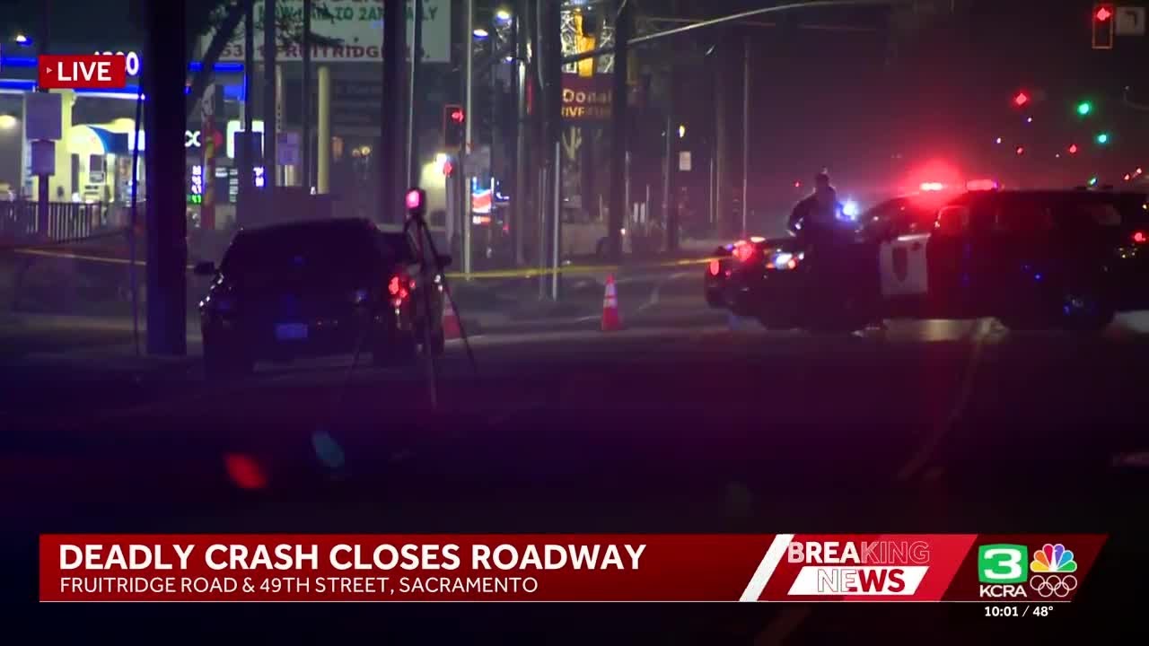 Pedestrian killed after hit by a vehicle in south Sacramento