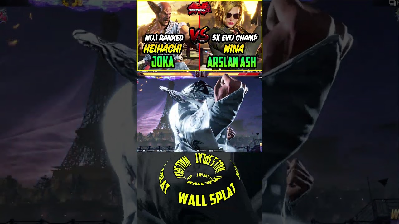 JoKa choose the right splat...#tekken8 #tekken  #tekken8heihachi  #clive #arslanash #鉄拳8 #joka