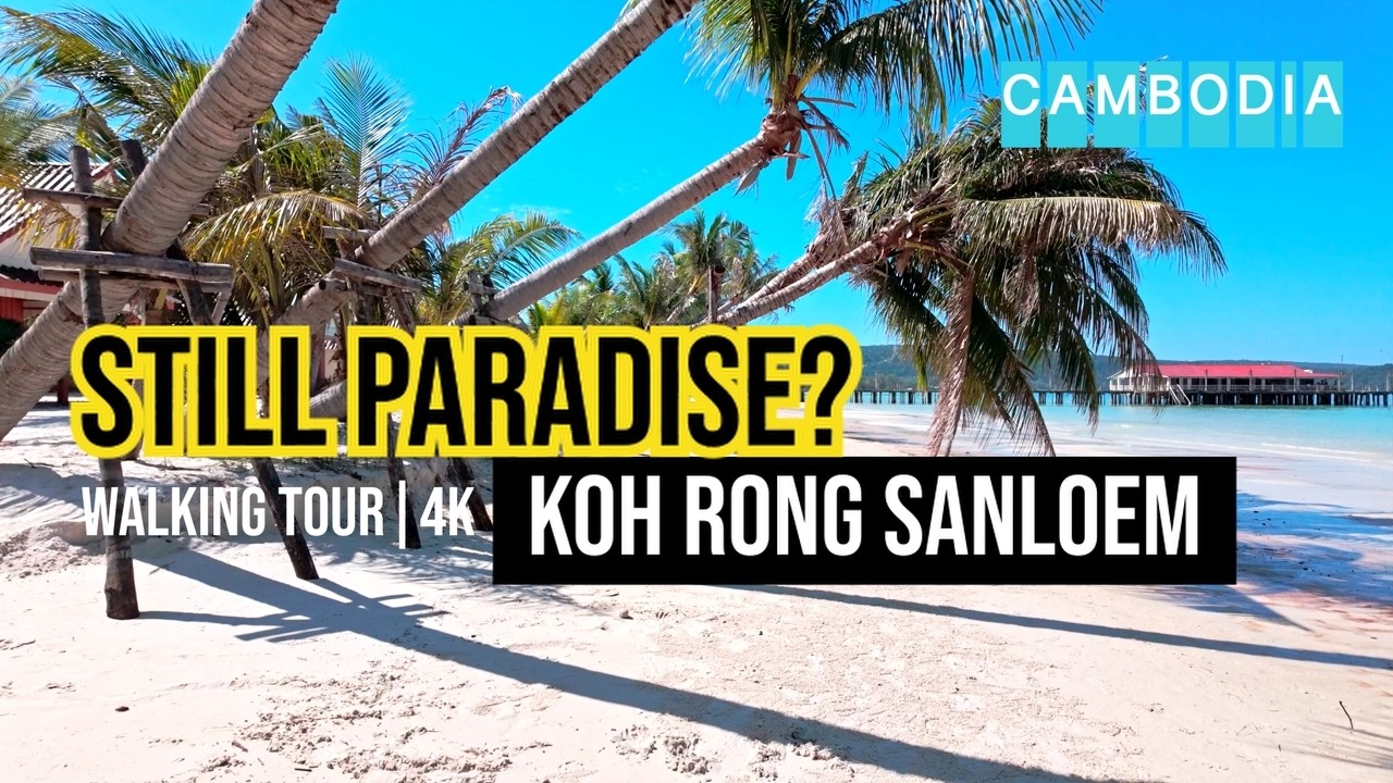 Koh Rong Sanloem - Saracen Bay | Cambodia | 4K