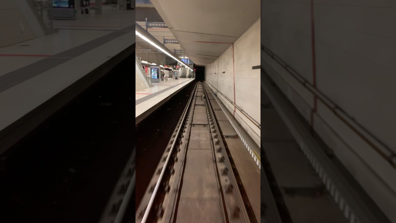 🇩🇪 Drivers view | Nürnberg U-bahn - Nuremberg metro typ VAG DT3  #ubahn #metro #germany #subway