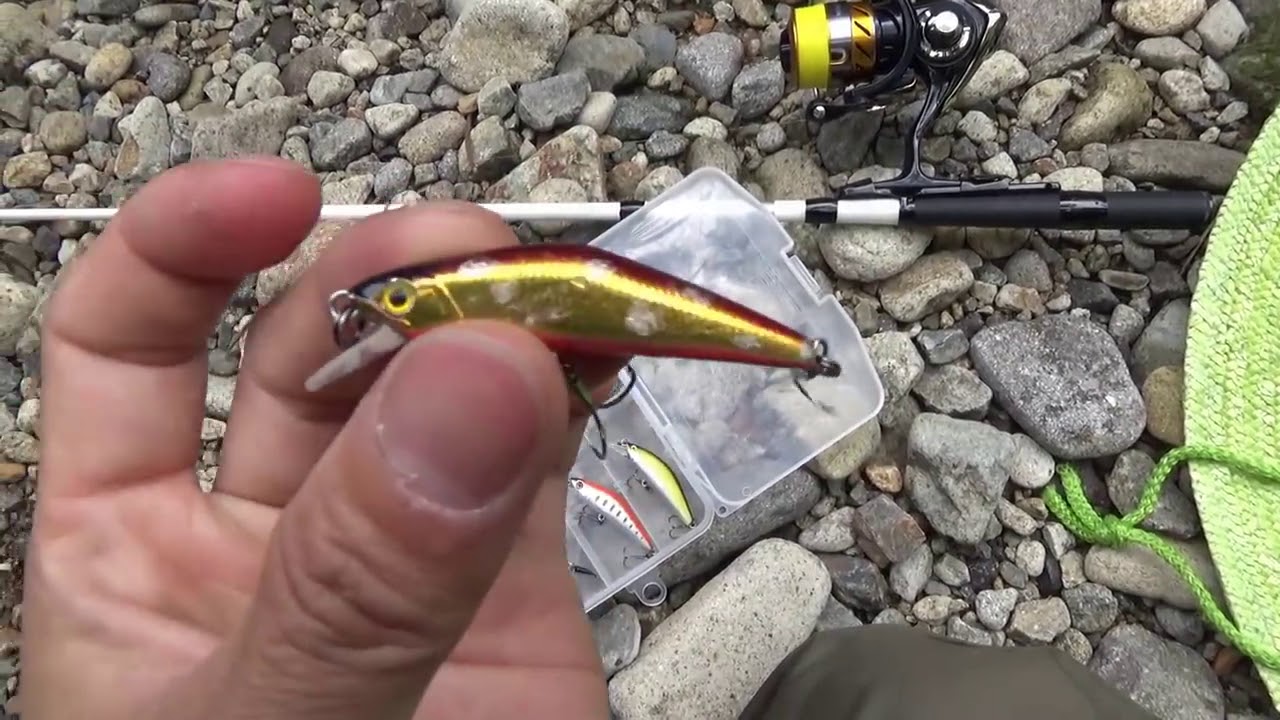 Japanese Mountain Stream Lure Fishing. 🐟🐟🐟